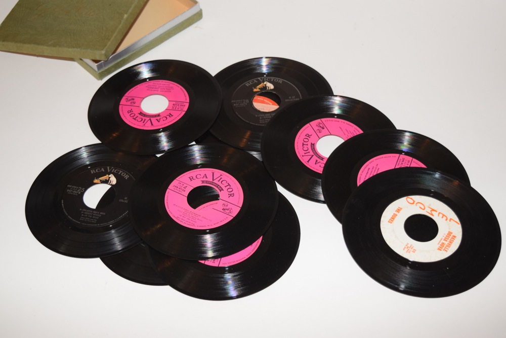 Vintage RCA Victor Glenn Miller Limited Edition Collection of 45 RPM Records