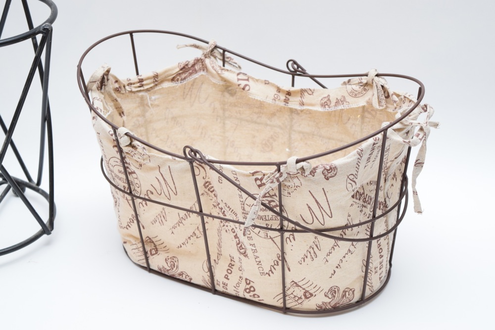 Pair of Decorative Metalwork Baskets