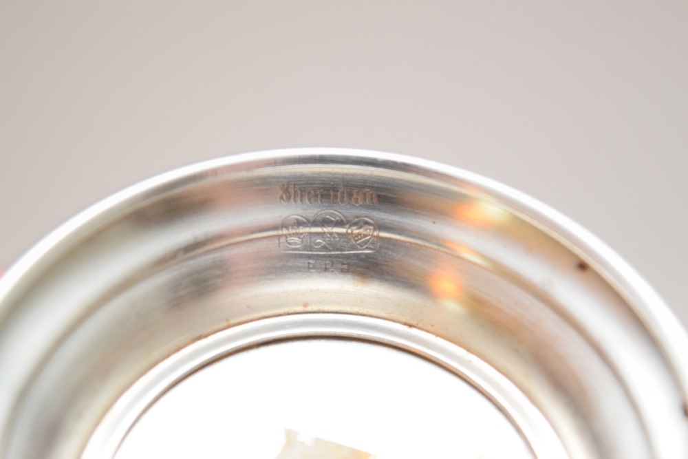 Pair of Silver Plate Revere Bowls