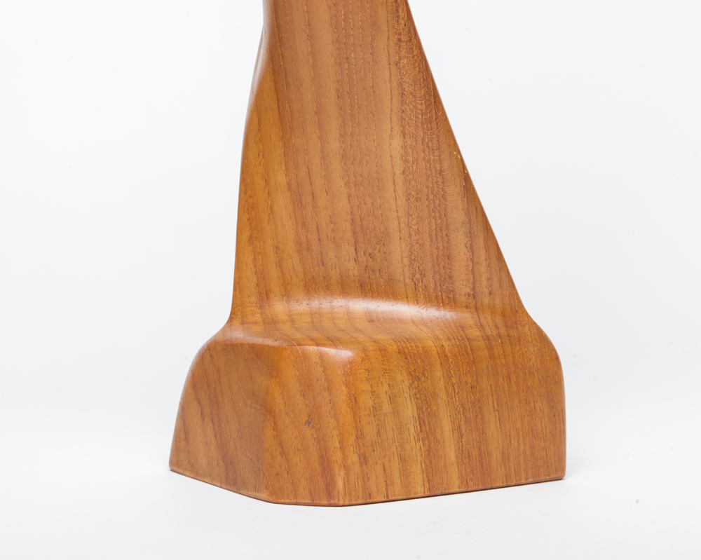 Mid Century Simon Randers Danish Teak Statue