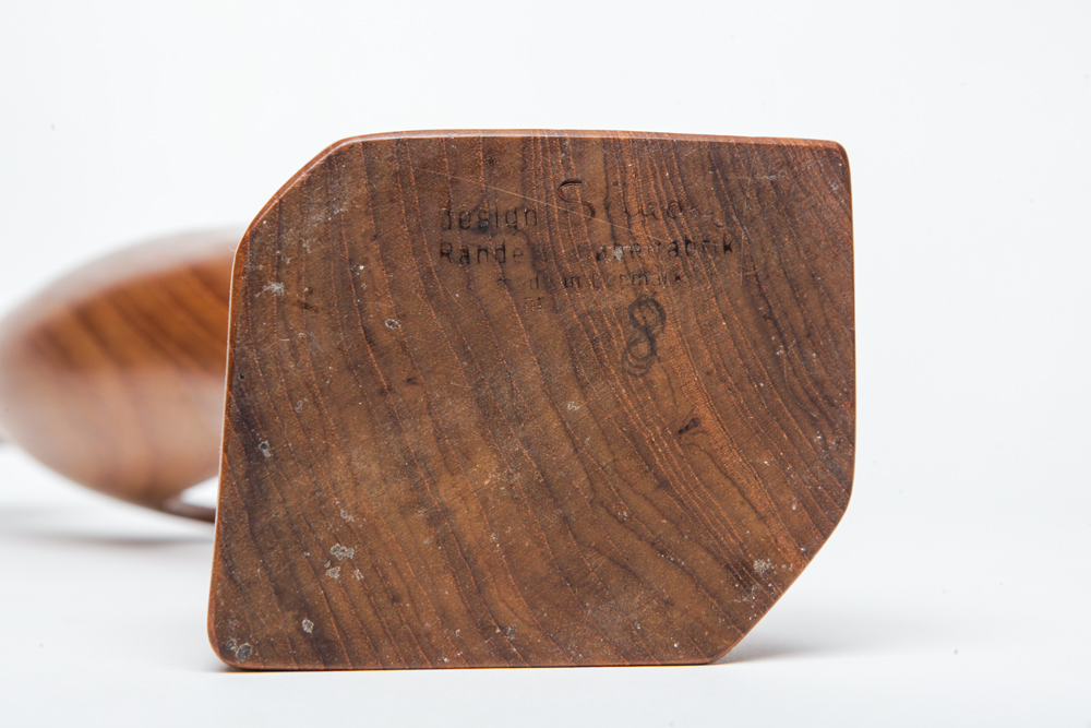 Mid Century Simon Randers Danish Teak Statue