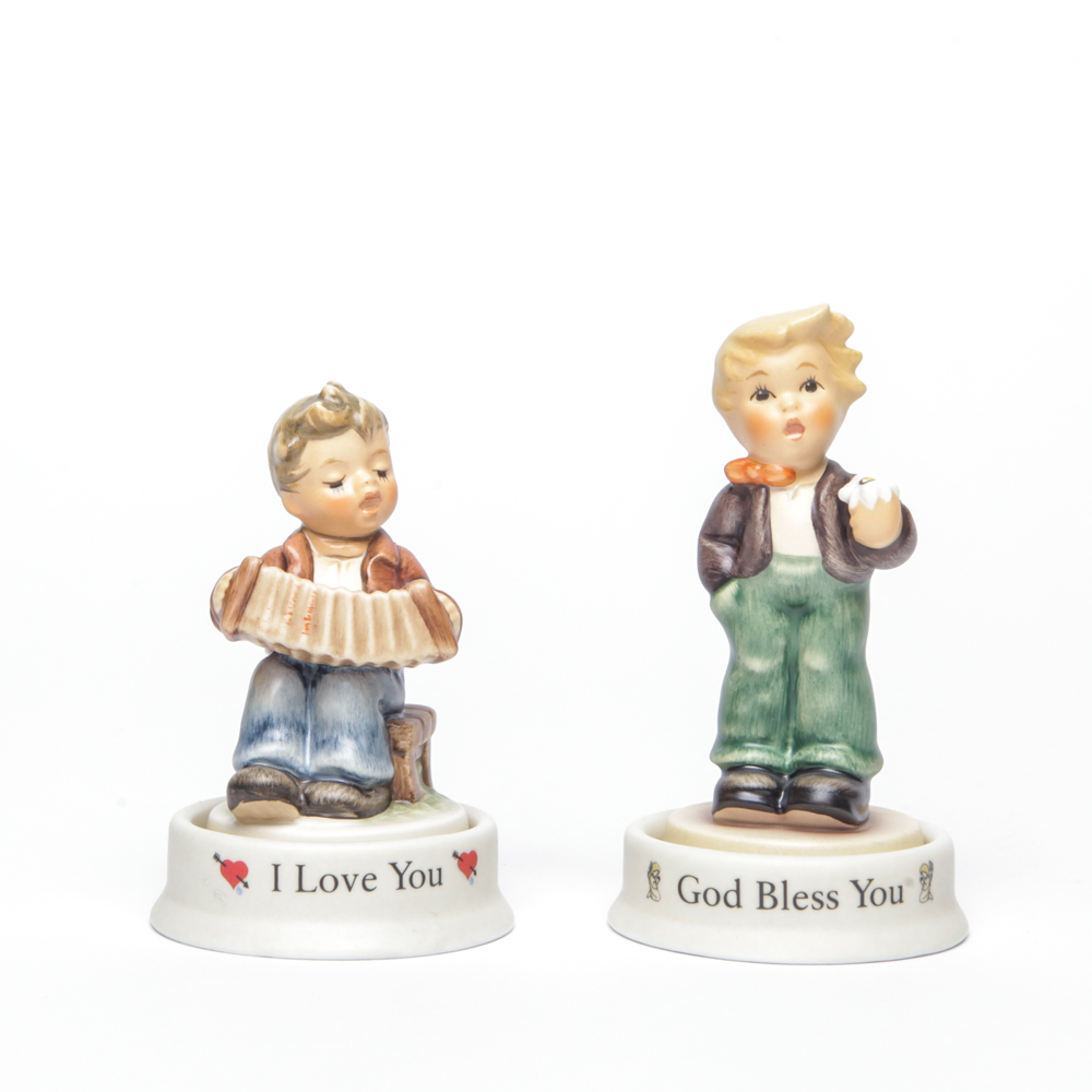 Pair of Small Hummel Figurines