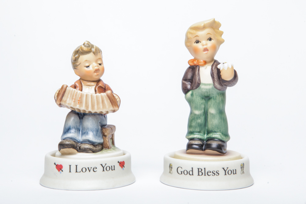 Pair of Small Hummel Figurines