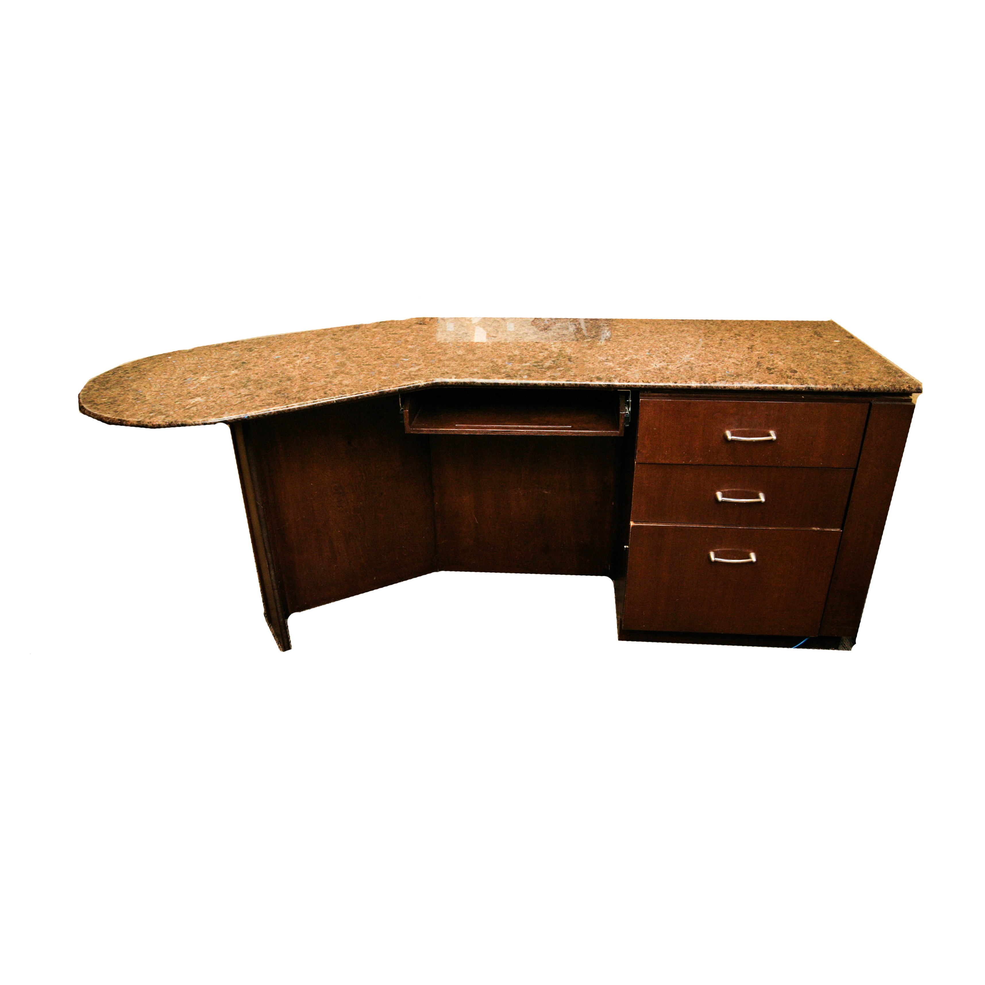 Granite-Top Desk
