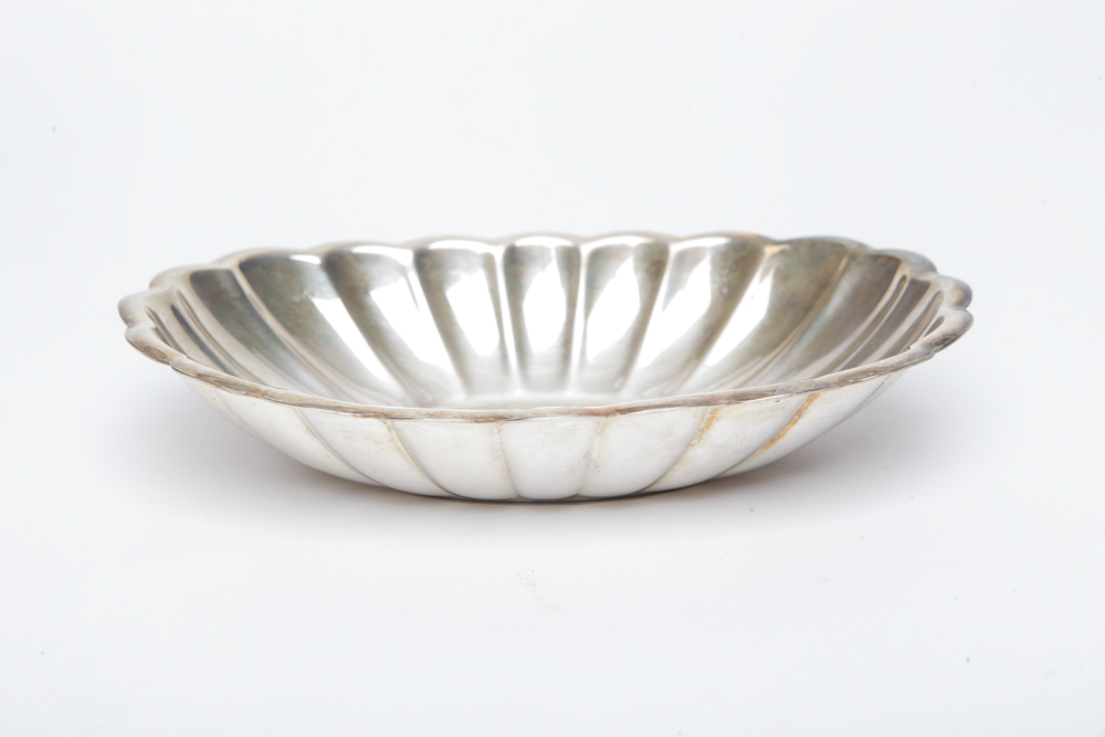 Pair of Reed and Barton Silver Plate Dishes