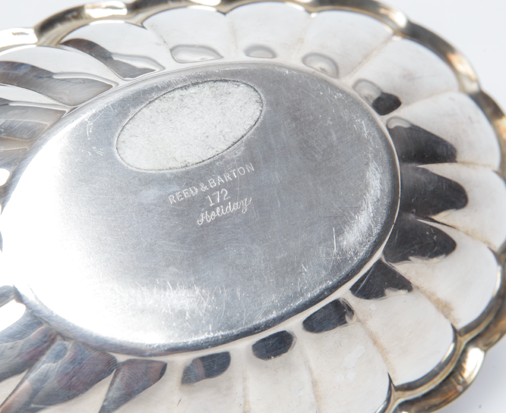 Pair of Reed and Barton Silver Plate Dishes