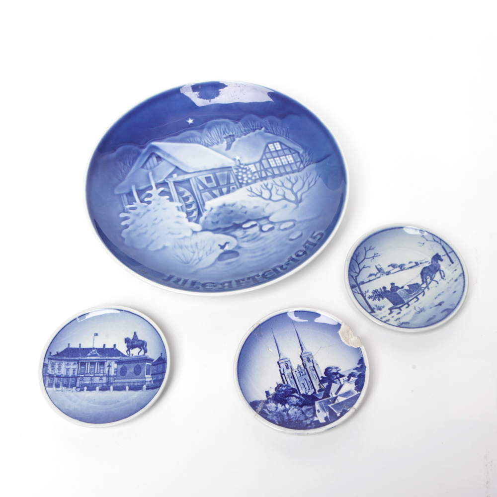 Collection of Danish Decor Plates