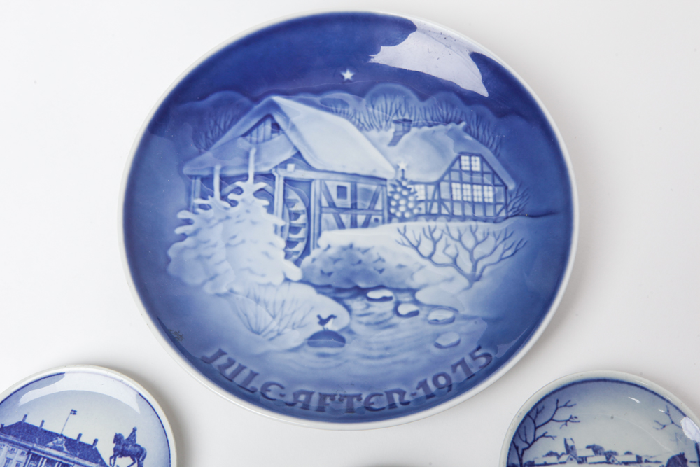 Collection of Danish Decor Plates