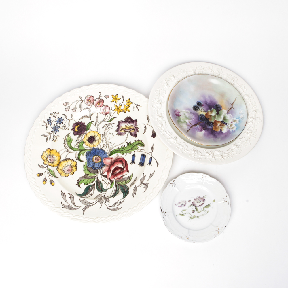 Assortment of Platters and Plates