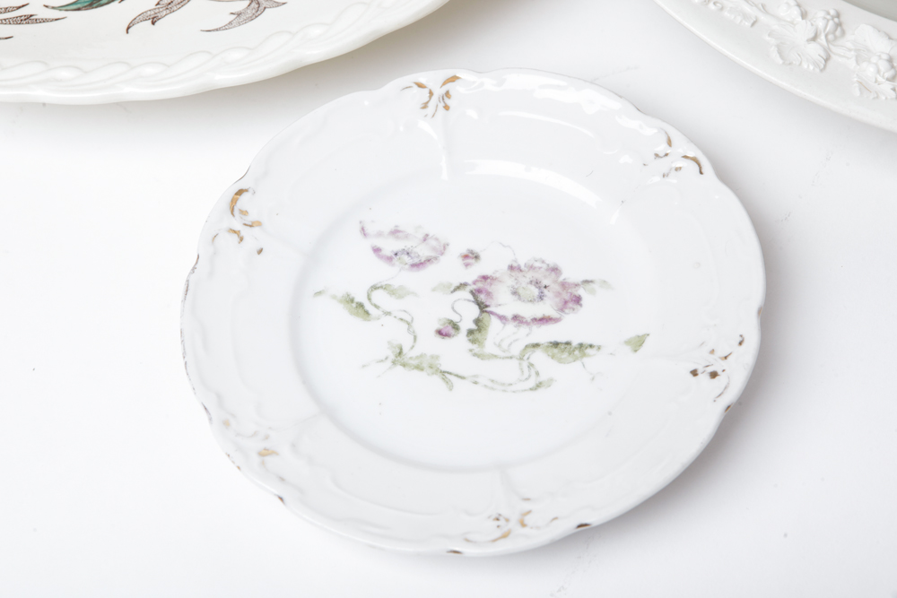 Assortment of Platters and Plates