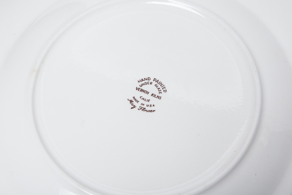 Assortment of Platters and Plates