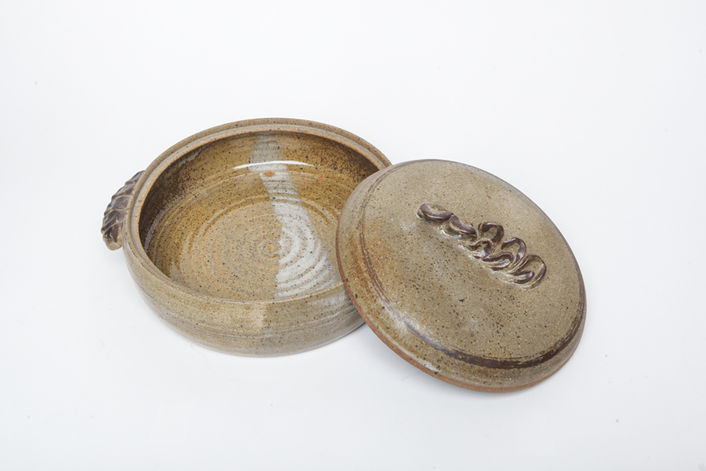 Stoneware Covered Casserole Dish