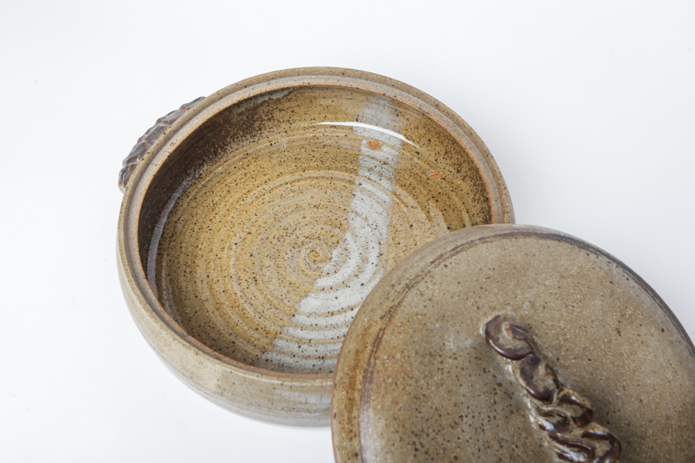 Stoneware Covered Casserole Dish