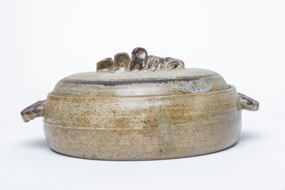 Stoneware Covered Casserole Dish