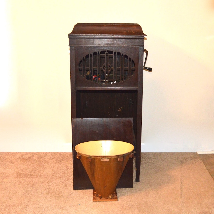 Brunswick Phonograph Model 200 Wood Case