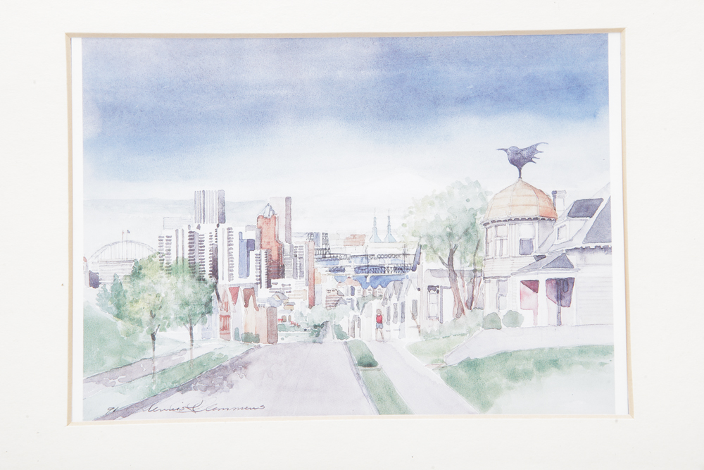 Framed City and Landscape Scenes