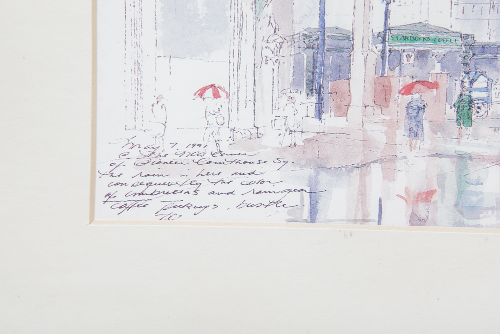 Framed City and Landscape Scenes