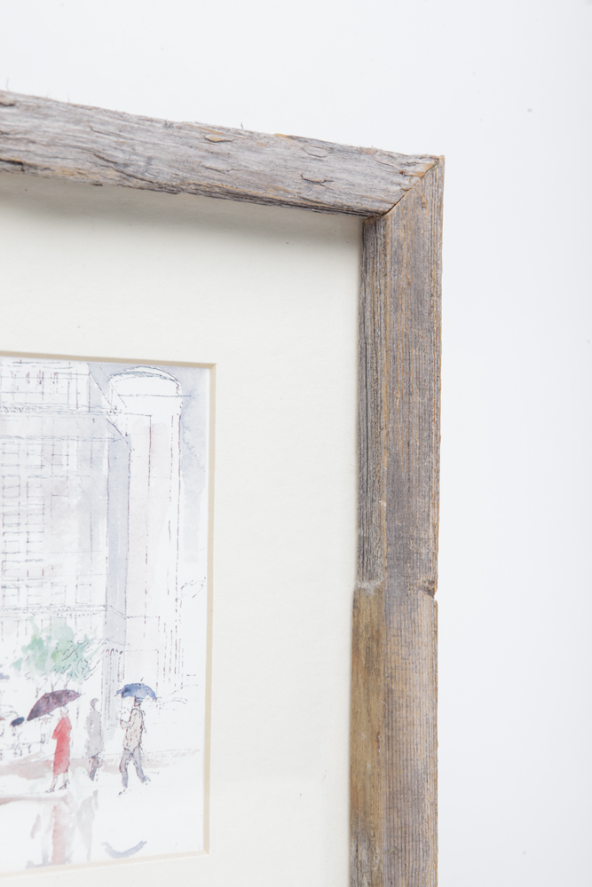 Framed City and Landscape Scenes