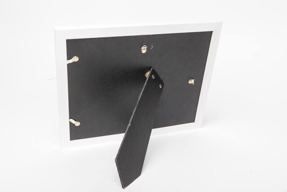 Collection of White-Framed Wall Decor