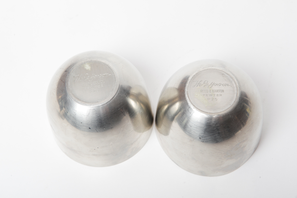 Pewter Decor and Tableware Items