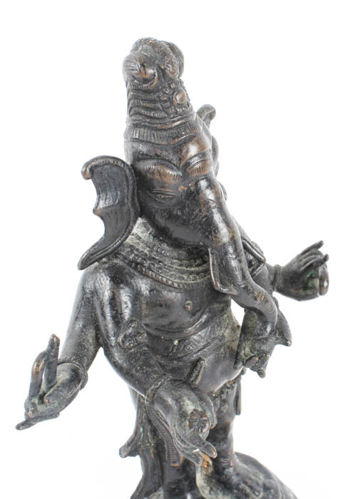 Pair of Bronze Hindu Deity Figurines