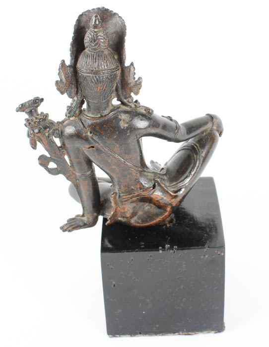 Pair of Bronze Hindu Deity Figurines