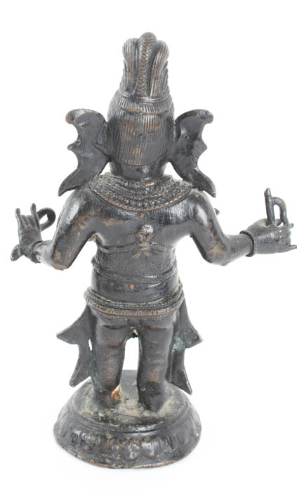 Pair of Bronze Hindu Deity Figurines