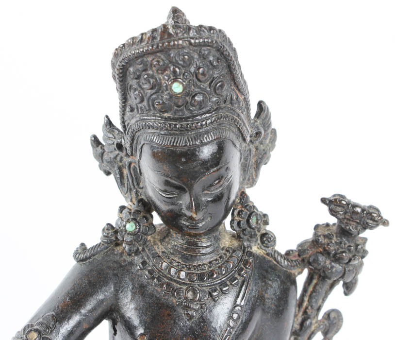 Pair of Bronze Hindu Deity Figurines