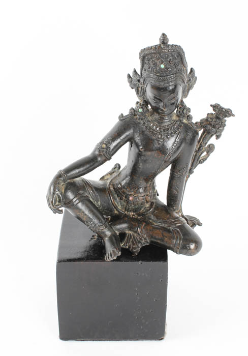 Pair of Bronze Hindu Deity Figurines