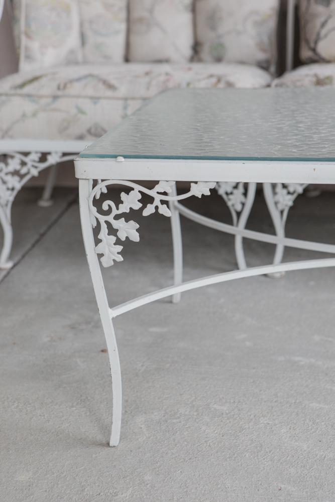 Vintage Metal Patio Furniture Set