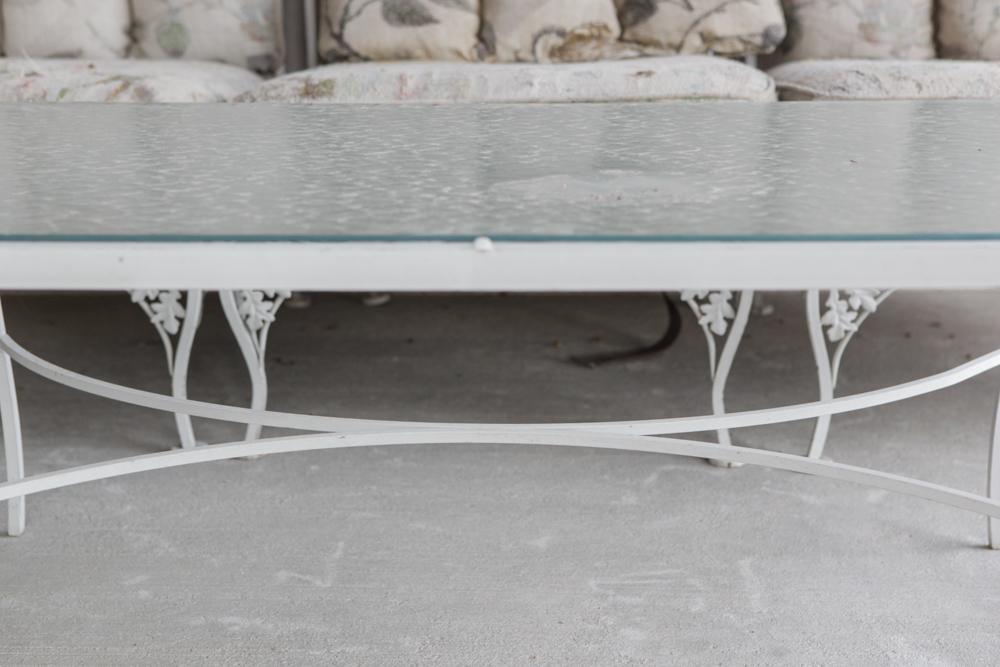 Vintage Metal Patio Furniture Set