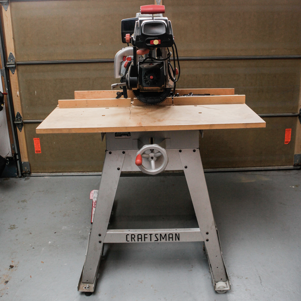 Craftsman Professional Laser Trac Radial Arm Saw