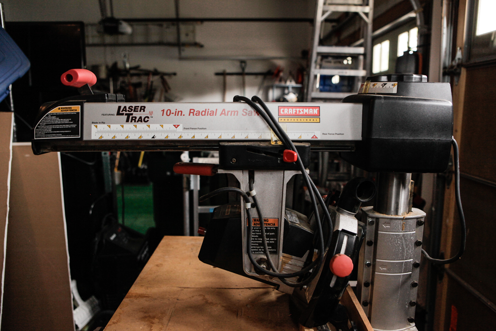 Craftsman Professional Laser Trac Radial Arm Saw