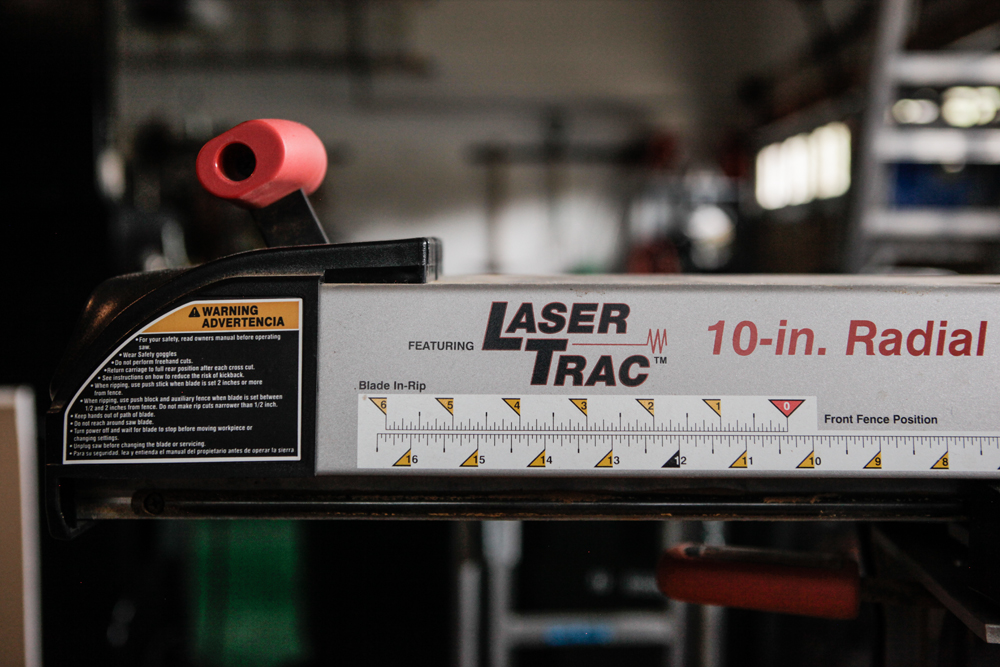 Craftsman Professional Laser Trac Radial Arm Saw