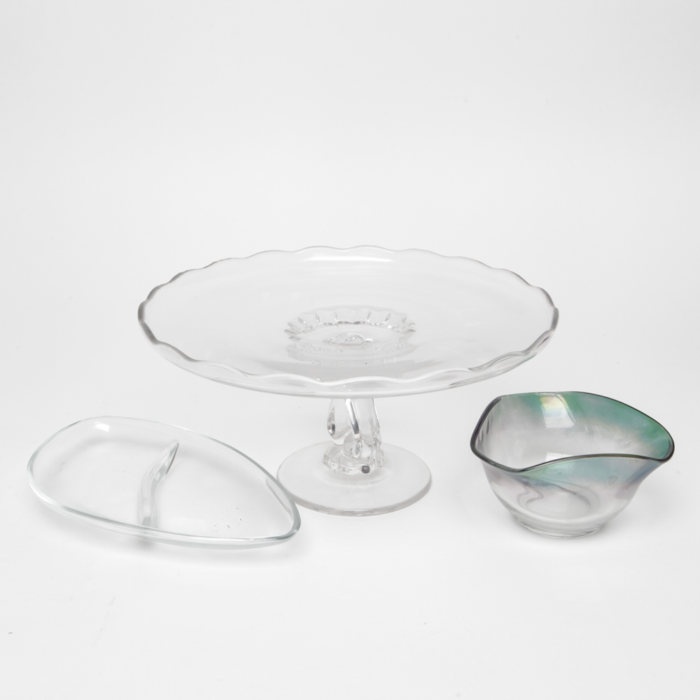 Glass Serving Pieces