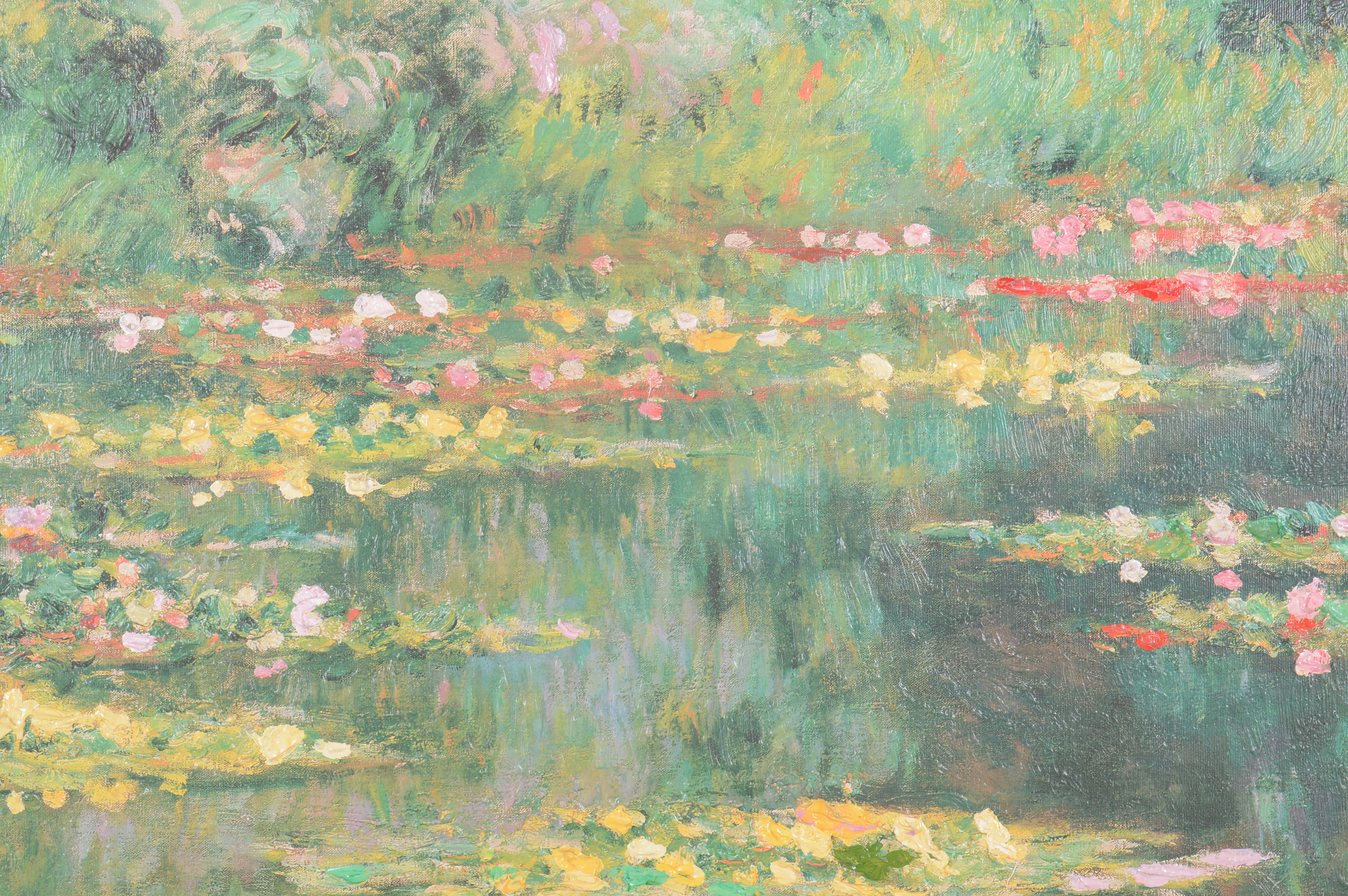 Monet Style Framed Giclee Print