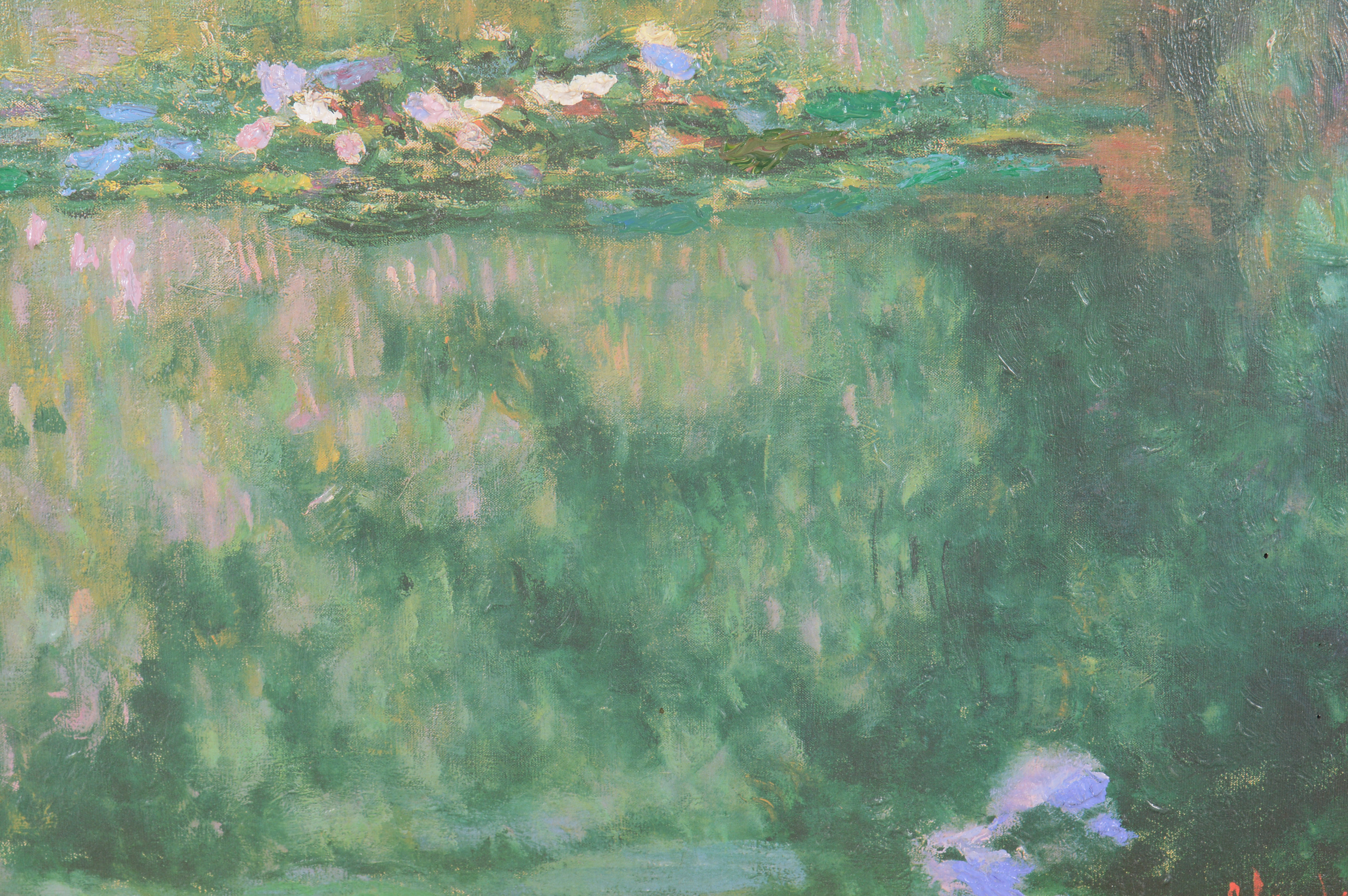 Monet Style Framed Giclee Print