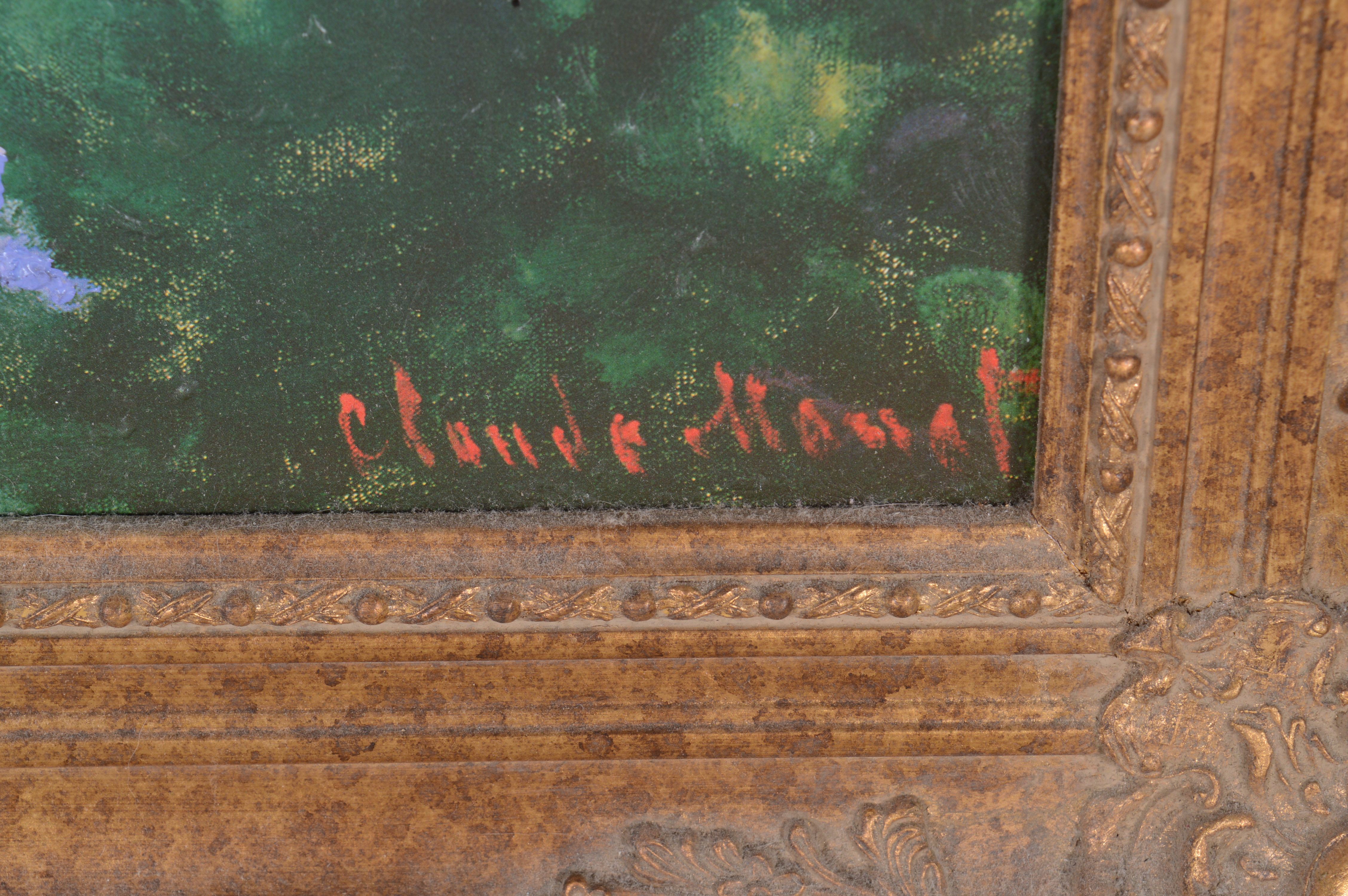 Monet Style Framed Giclee Print