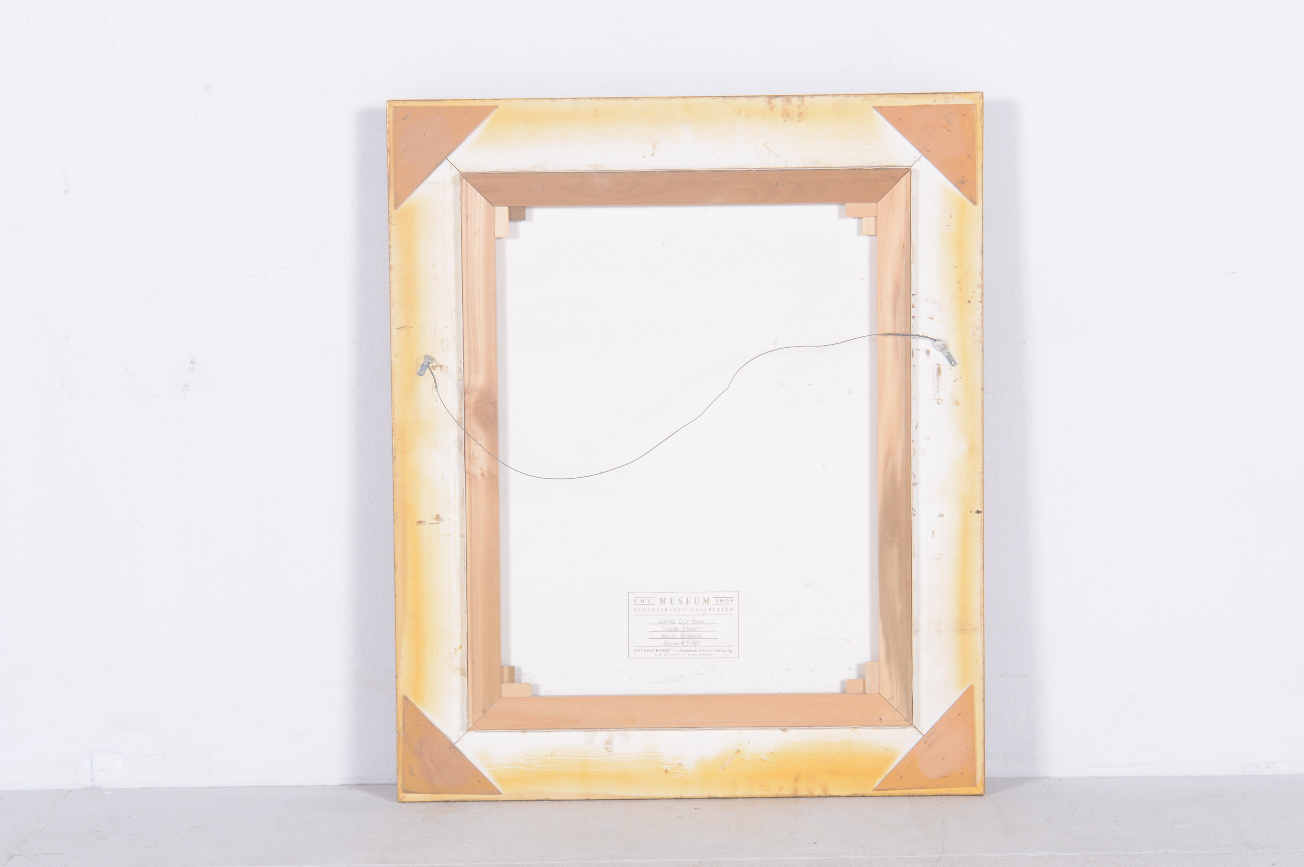 Monet Style Framed Giclee Print