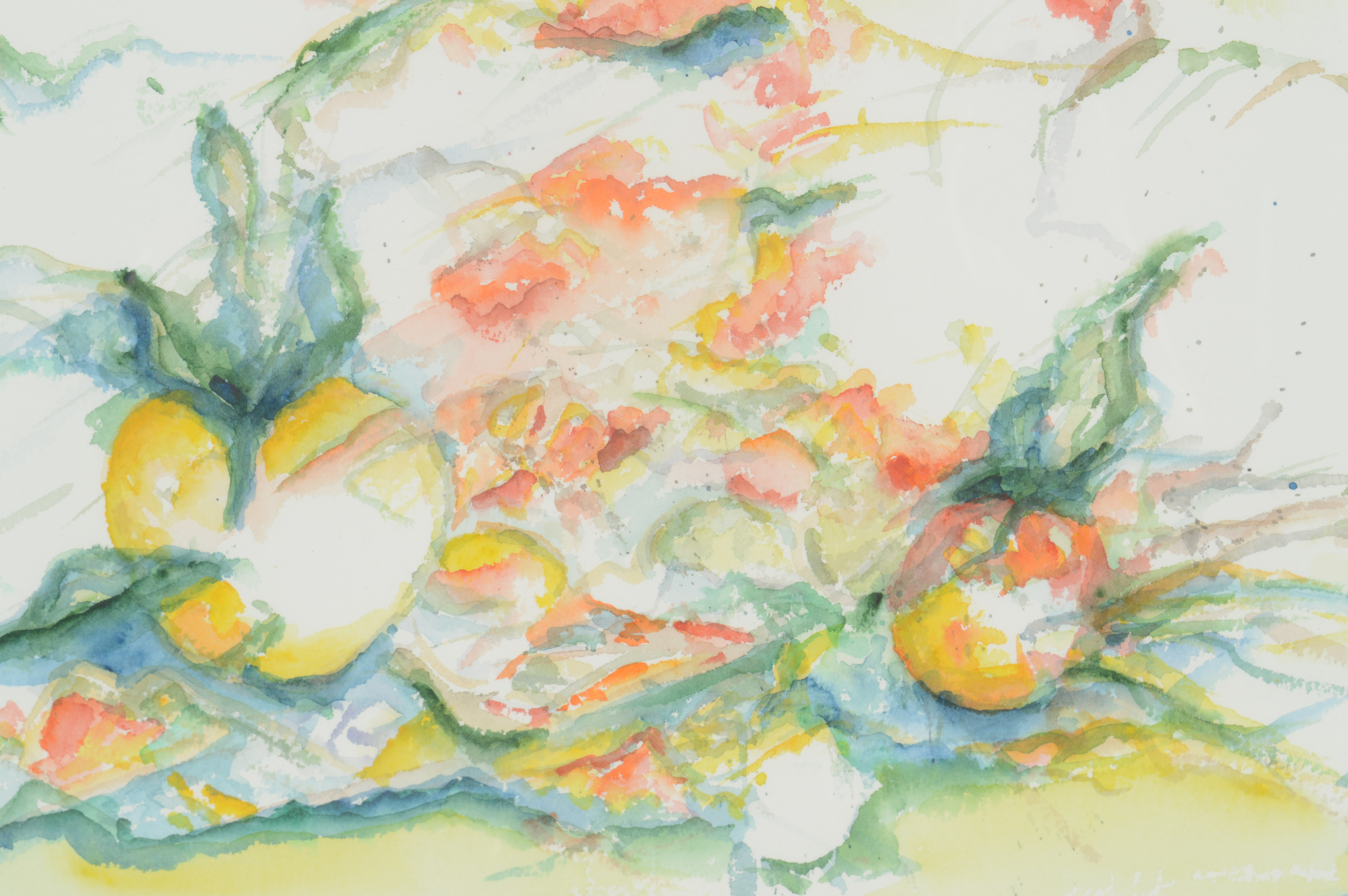 Framed Original Watercolor by Thomas Kubisch