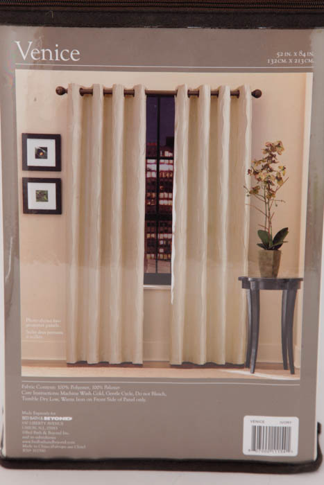 Pair of Unopened Panel Curtains