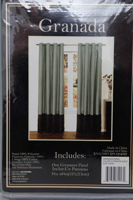 Pair of Unopened Panel Curtains