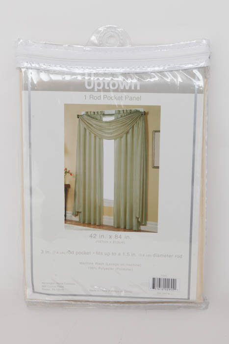 Set of Four Unopened Panel Curtains
