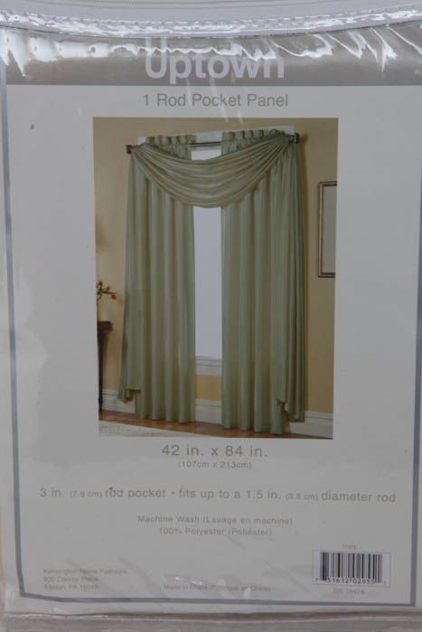 Set of Four Unopened Panel Curtains