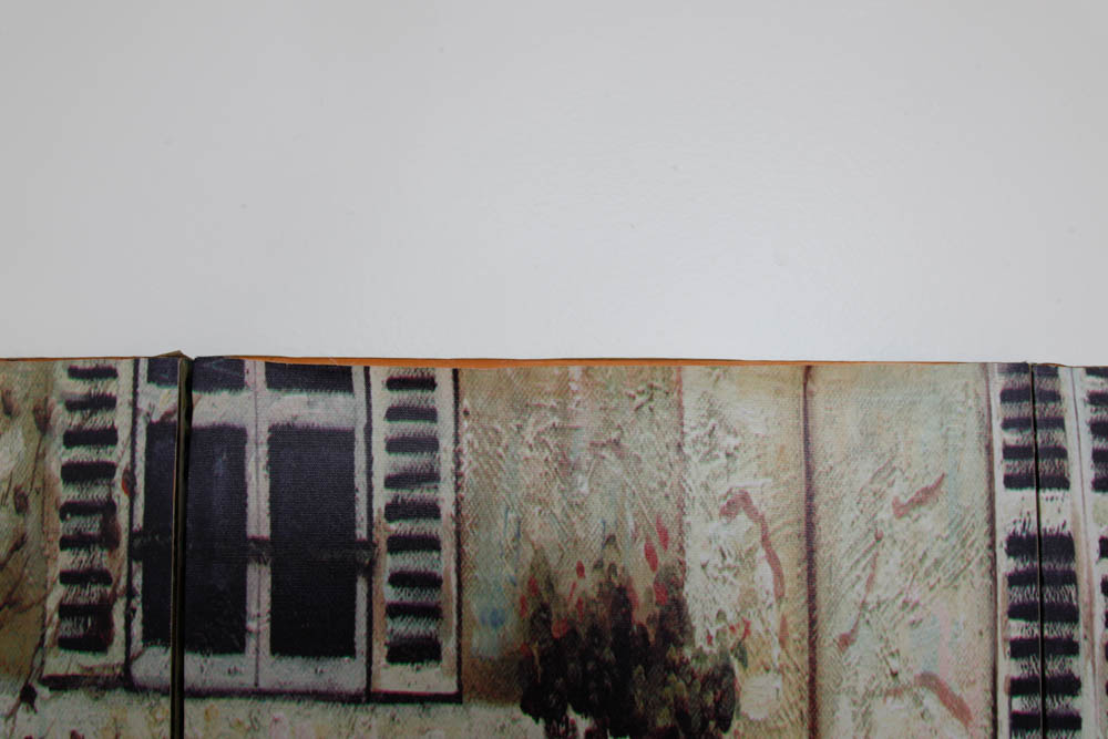 Pair of Canvas Paris Room Screens