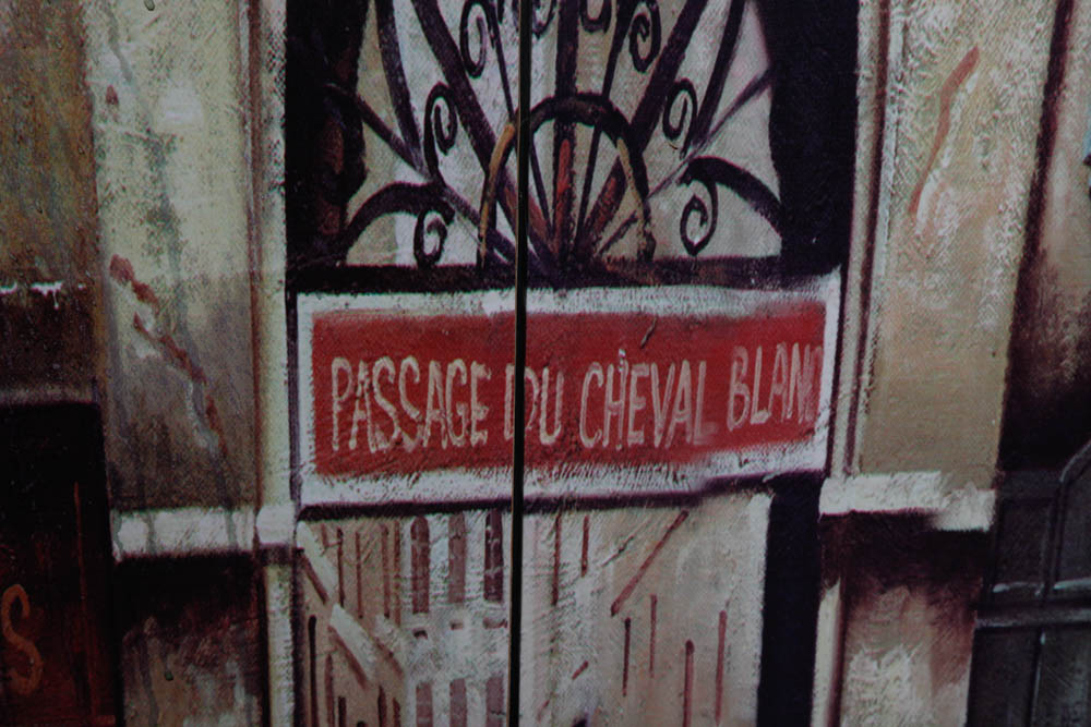 Pair of Canvas Paris Room Screens