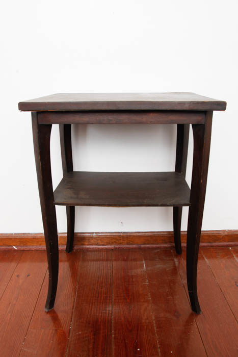 Mahogany Toned Side Table