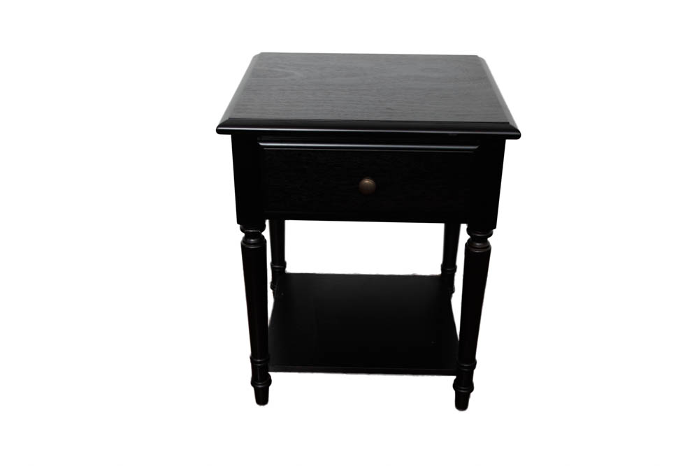 Dark Wood Side Table