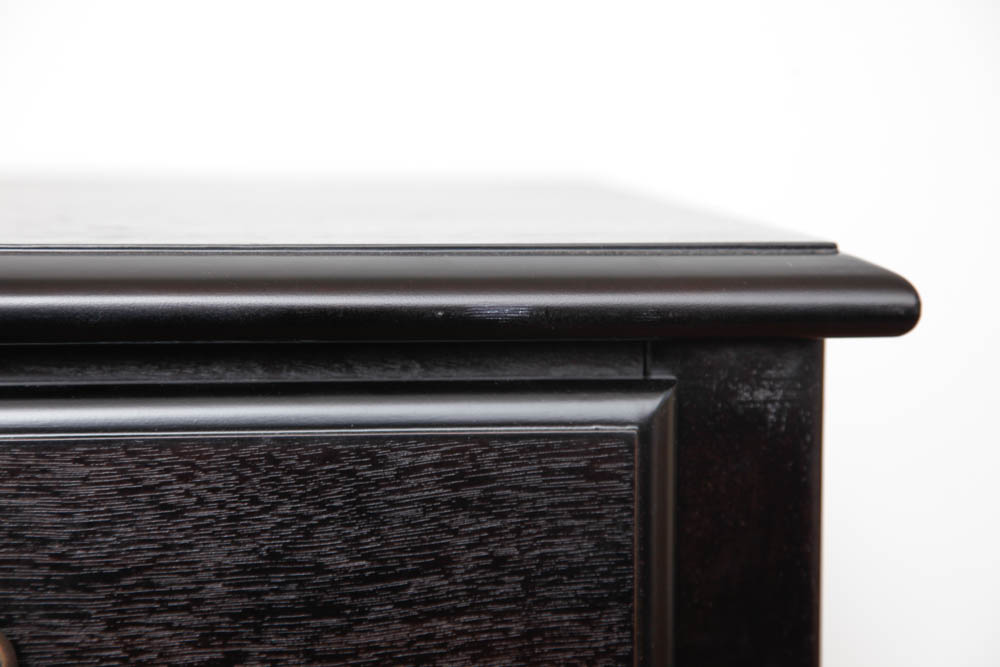 Dark Wood Side Table