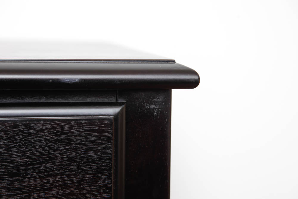 Dark Wood Side Table